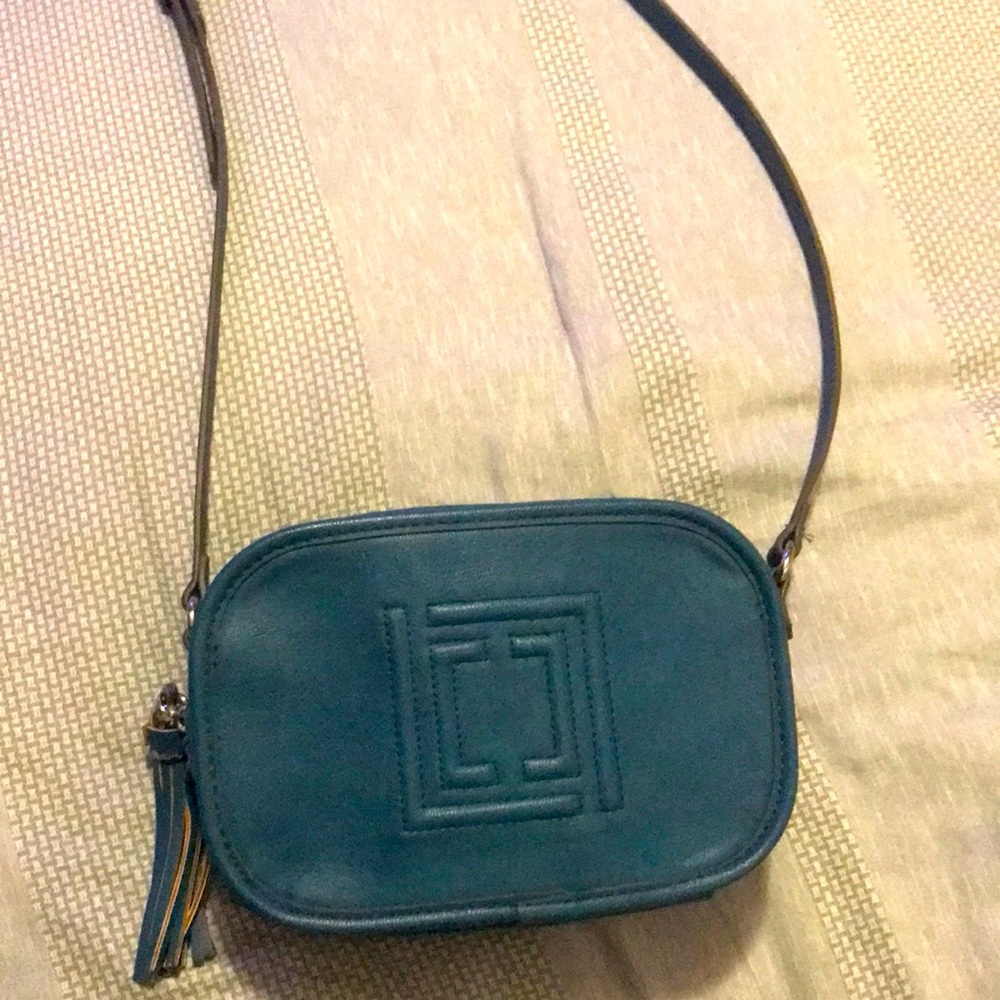 Liz Claiborne blue crossbody